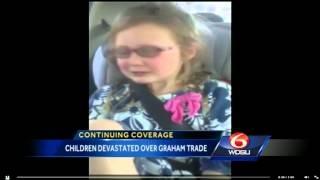 Children react to trade of Jimmy Graham