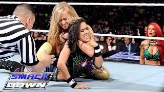 AJ Lee & Paige vs. Summer Rae & Cameron: WWE SmackDown, March 12, 2015