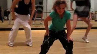 9 year old Amazing Dance video of Emily a very talented young girl hip hop dancer