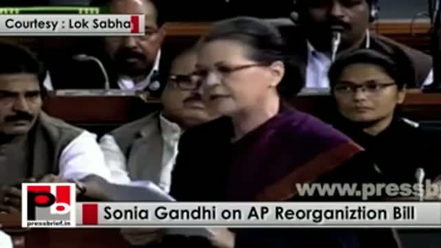 Sonia Gandhi: Modi govt not committed to development of Andhra Pradesh post-bifurcation