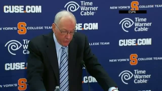Boeheim Says He Will Appeal 'Harsh' Sanctions 