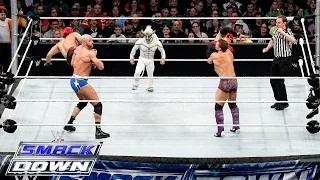Los Matadores & El Torito vs. Cesaro, Kidd & Natalya - 6-Being Interspecies Match: WWE SmackDown