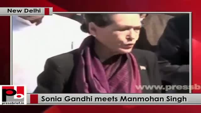 Sonia Gandhi marches to support former PM Manmohan Singh in coal field case