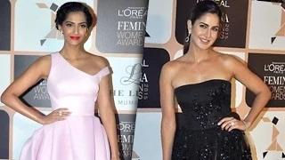 Katrina Kaif, Sonam Kapoor & Others At Lâ€™Oreal Paris Femina Women Awards 2015