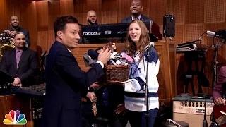 "Villanova Piccolo Girl" Sits In With The Roots - The Tonight Show Starring Jimmy Fallon