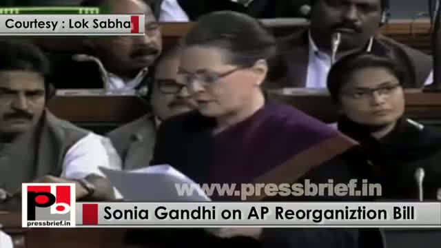 Lok Sabha: Sonia Gandhi slams Modi government for ignoring Andhra Pradesh