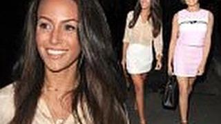 Michelle Keegan and her soon to be sister-in-law Jessica look chic on Es$ex night out