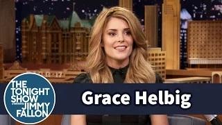 How Grace Helbig's Mom Scared Her Straight as a Child - The Tonight Show Starring Jimmy Fallon