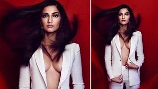Sonam Kapoor REVEALS Cleavage In Hot Photoshoot | Vogue Video