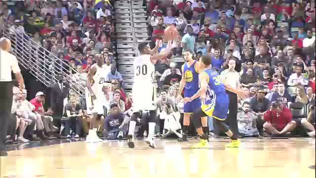 NBA: Norris Cole Finds a Soaring Anthony Davis for the Sweet Alley-Oop