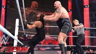 Roman Reigns vs. Big Show: WWE Raw, April 6, 2015