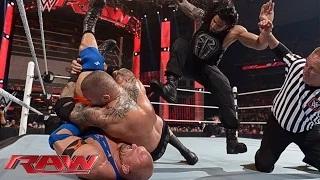 Roman Reigns vs. Randy Orton vs. Ryback - No. 1 Contender's Match: WWE Raw, April 6, 2015