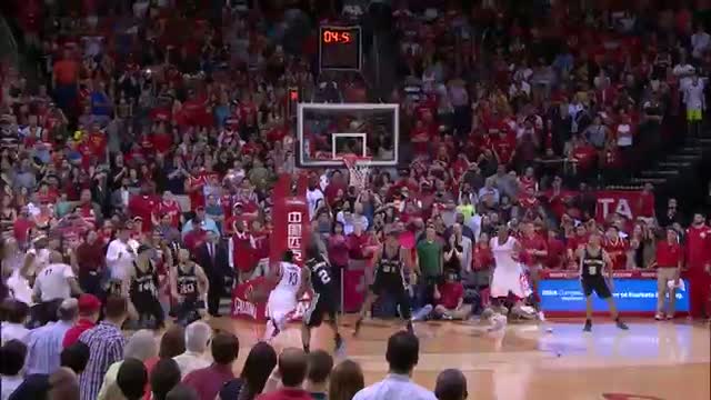 NBA: Tim Duncan Saves the Game with Block on Harden