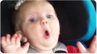Adorable Baby Stops Crying When She Hears Katy Perry Dark Horse