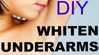 How To Lighten Dark Underarms FAST Naturally at Home