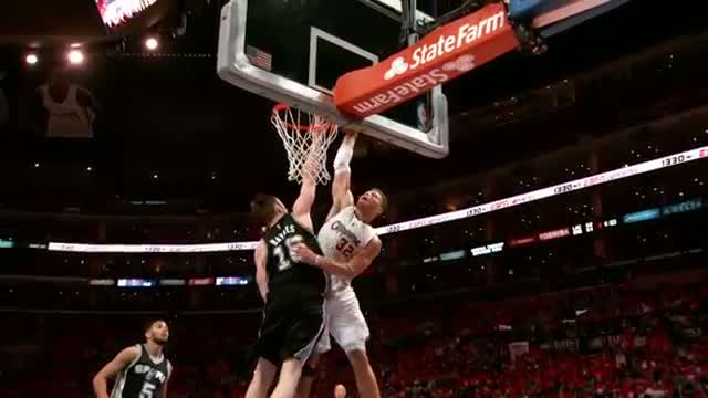 NBA: Blake Griffin Picks, Rolls, and Posterizes in Phantom Slow Motion