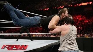 Dean Ambrose vs. Luke Harper: WWE Raw, April 20, 2015