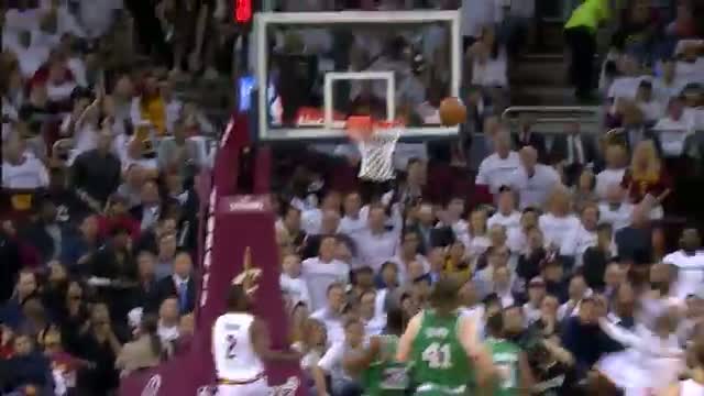 NBA: LeBron James Finishes the Major Alley-Oop from Irving