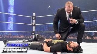 Kane demands that Seth Rollins lie down for him: WWE SmackDown, April 23, 2015