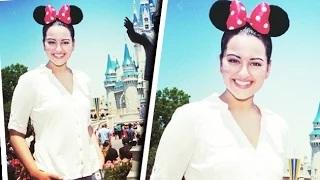 Throwback: Sonakshi's DISNEYLAND Look