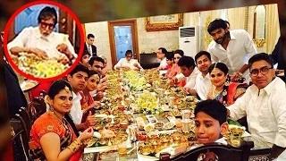 Big B's Golden Lunch Pic Goes Viral