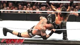Randy Orton & Roman Reigns vs. Kane & Seth Rollins: WWE Raw, April 27, 2015