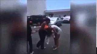 Parking lot Fight: Mom viciously beats other woman over parking space in front of her kids