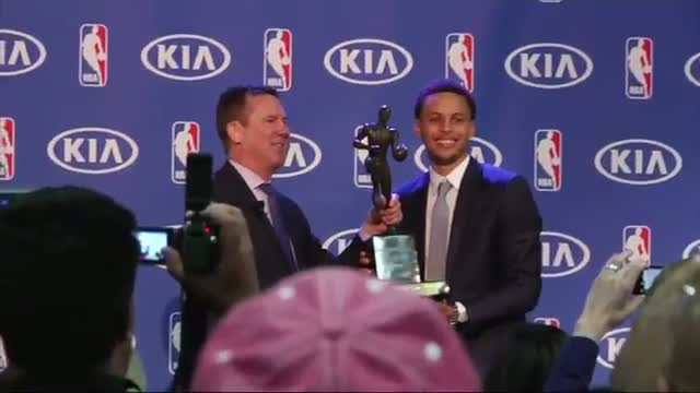 Stephen Curry Named NBA MVP 