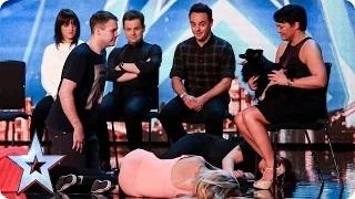 Whatever you do, DON'T look into Hypnodog's eyes... - Britain's Got Talent 2015