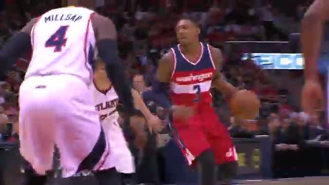 NBA: Al Horford Denies Nene to Protect the Paint 