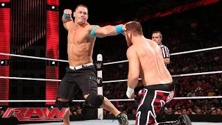 John Cena vs. Sami Zayn â€“ United States Championship Match: WWE Raw, May 4, 2015