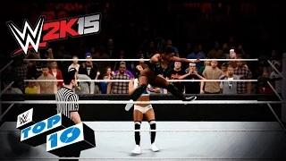 Running Maneuvers - WWE 2K15 Top 10
