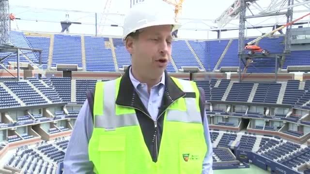 Roof Appearing Atop US Open Stadium 