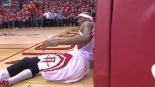 Corey Brewer's Huge Flop | Clippers vs Rockets | Game 2 | May 6, 2015 - 2015 NBA Playoffs