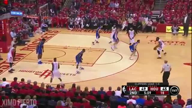 Dwight Howard vs DeAndre Jordan - Duel | Clippers vs Rockets | Game 2 | May 6, 2015 - NBA Playoffs