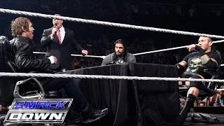 WWE World Heavyweight Championship Fatal 4-Way contract signing: WWE SmackDown, May 7, 2015
