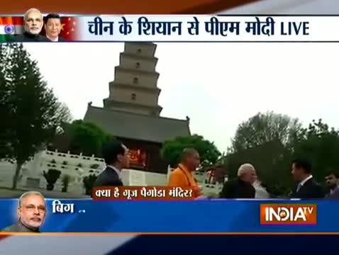 PM Modi, Xi hold summit talks, visit Wild Goose Pagoda