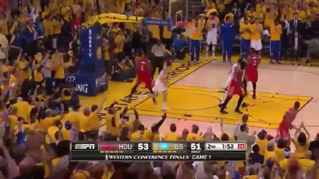 NBA: Houston Rockets vs Golden State Warriors | Full Game Highlights | Game 1 | May 19, 2015