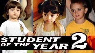 Abram Khan, Aaradhya Bachchan & Azad Rao Khan in Student of the Year 2