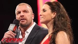 Stephanie McMahon returns to Raw: WWE Raw, May 18, 2015