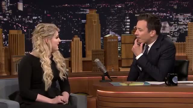Meghan Trainor Signed a Publishing Deal During Lunch in High School - The Tonight Show Starring Jimmy Fallon