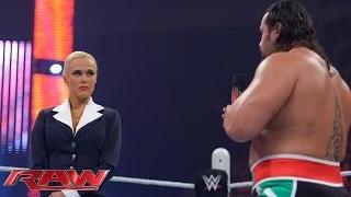 Rusev tries to patch things up with Lana: WWE Raw, May 25, 2015