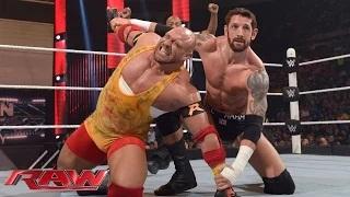 Ryback vs. King Barrett: WWE Raw, May 25, 2015