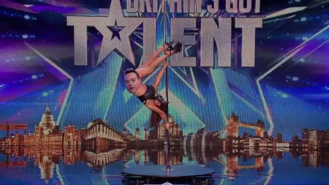 BGMT WARNING: this pole dancing clip is a little bit naughty! | Britain's Got Talent 2015