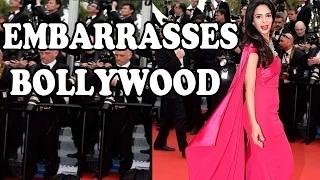 Mallika Sherawat embarrasses Bollywood on the Cannes Red Carpet