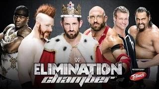 WWE Intercontinental Championship Elimination Chamber Match - WWE 2K15 Simulation