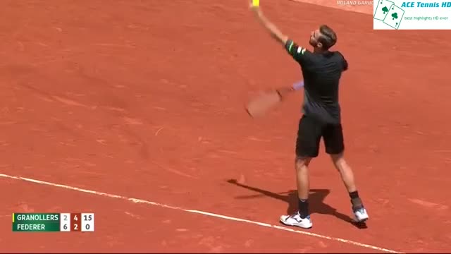 Roger Federer vs Marcel Granollers - Tennis Highlights Roland Garros 2015 HD