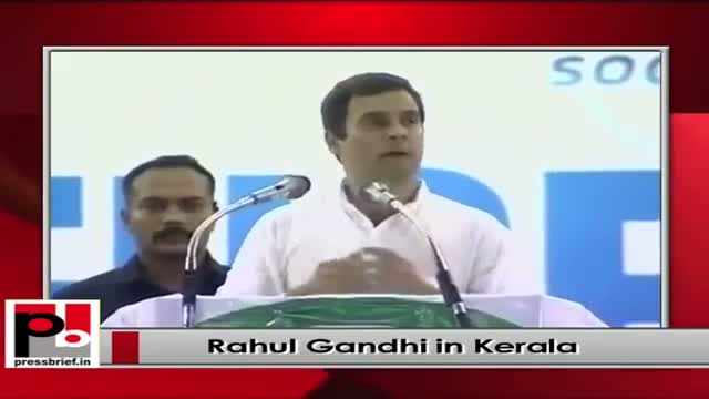 At NSUI event Rahul Gandhi slams Modi govt