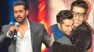 Salman Khan ACCUSES Karan Johar and Varun Dhawan of Stealing Shuddhi From Him