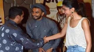 Aamir Khan tries to get Deepika Padukone & Ranveer Singh CLOSE ! VIDEO